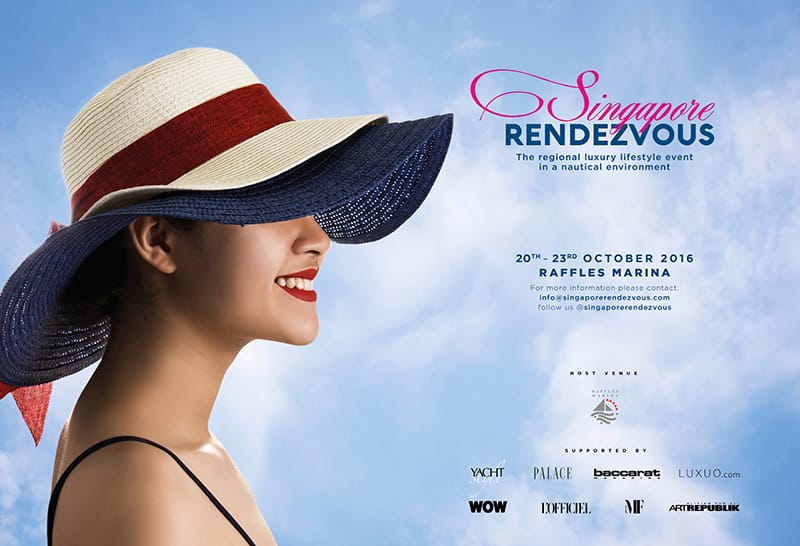 SINGAPORE RENDEZVOUS Debuts At Raffles Marina SINGAPORE RENDEZVOUS Debuts At Raffles Marina