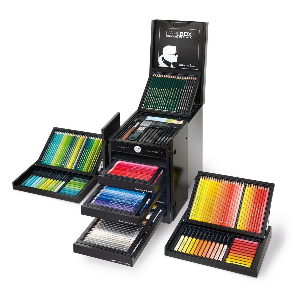 Lagerfeld, Faber-Castell Launch $4,600 Karlbox Lagerfeld, Faber-Castell Launch $4,600 Karlbox