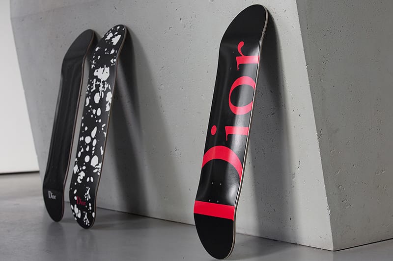 Limited Edition Skateboard Decks By Dior Homme - Men's Folio