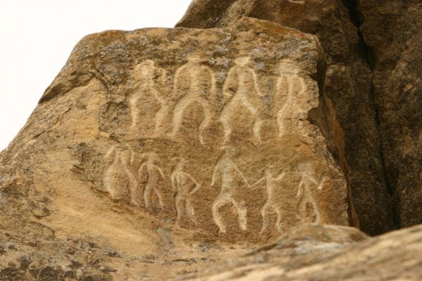 Petroglyphs. Image courtesy of Retlaw Snellac Photography.
