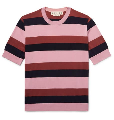 Pink Marni Striped top