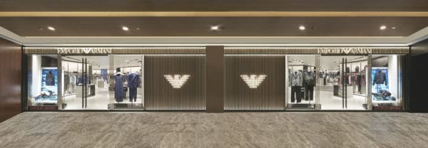 Emporio Armani Opens New Boutique at Paragon Singapore Men s Folio