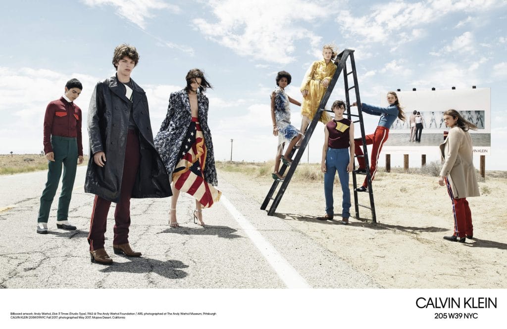 Calvin Klein blurs lines between art and artifice in Fall/Winter 2017 campaign Calvin Klein blurs lines between art and artifice in Fall/Winter 2017 campaign