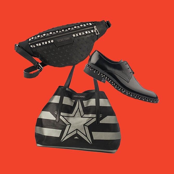 Jimmy Choo adopts punk influence onto modern footwear Jimmy Choo adopts punk influence onto modern footwear