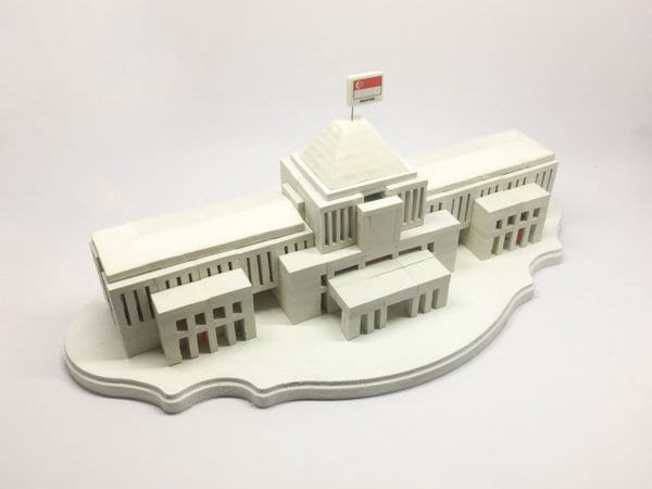 4. Yom Bo Sung_Eraser Building Parliment House_2016_Found object sculpture_ed1_60x30x30(cm)_S$1200