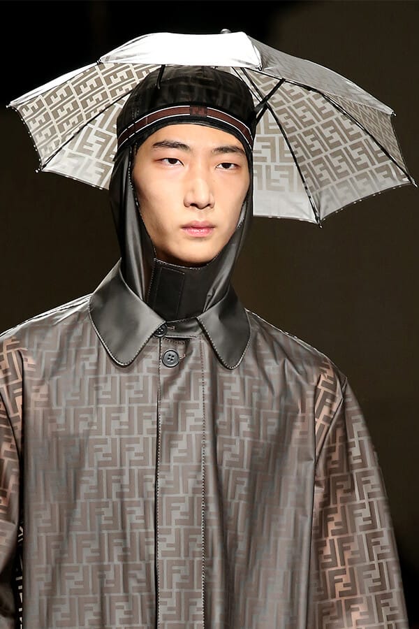 fendi umbrella hat