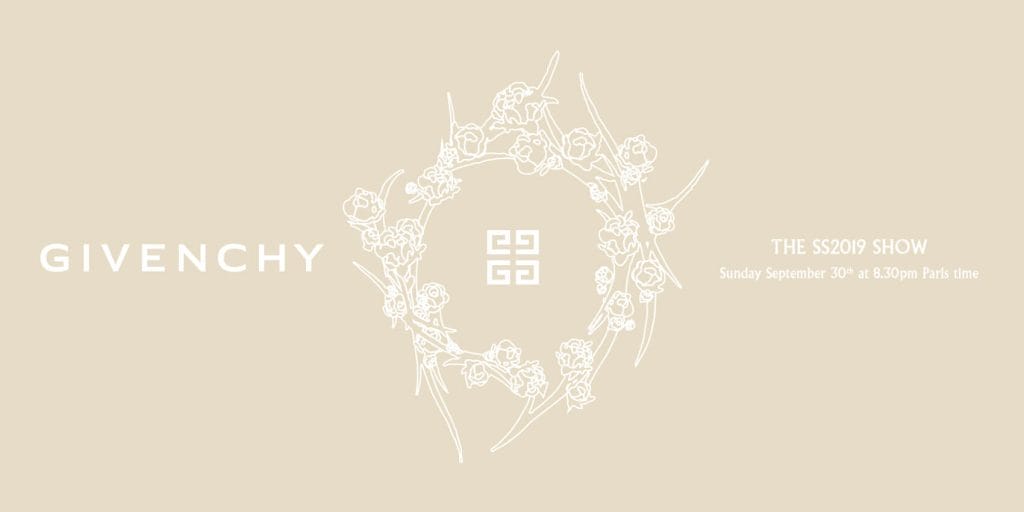 LIVE: Givenchy Spring/Summer’19 LIVE: Givenchy Spring/Summer’19
