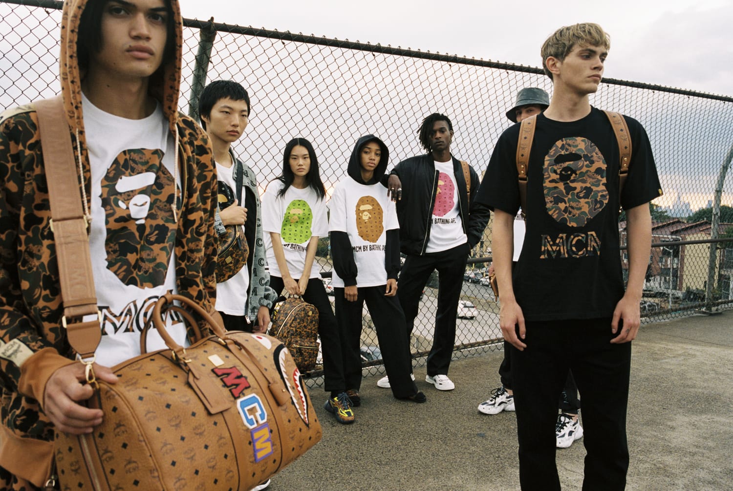 The BATHING APE® x MCM Collection Is the Latest Streetwear Holy Grail