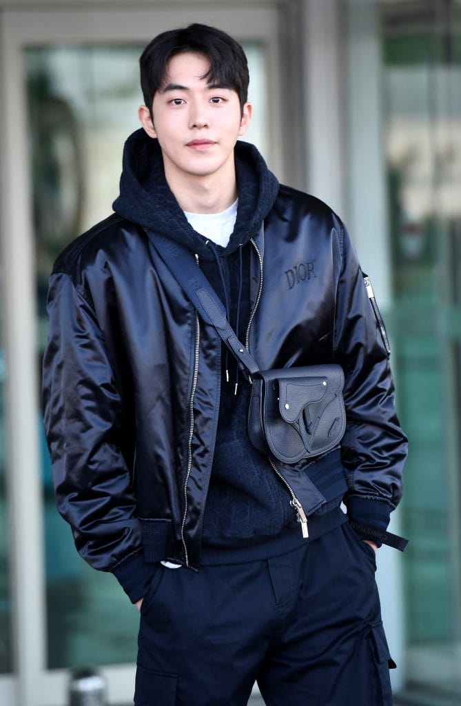 #ManCrushMonday — Nam Joo Hyuk 90s Inspired Dior Men's Airport Outfit