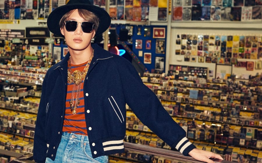 #ManCrushMonday — EXO Kai Brings the Bomber Jacket Back #ManCrushMonday — EXO Kai Brings the Bomber Jacket Back