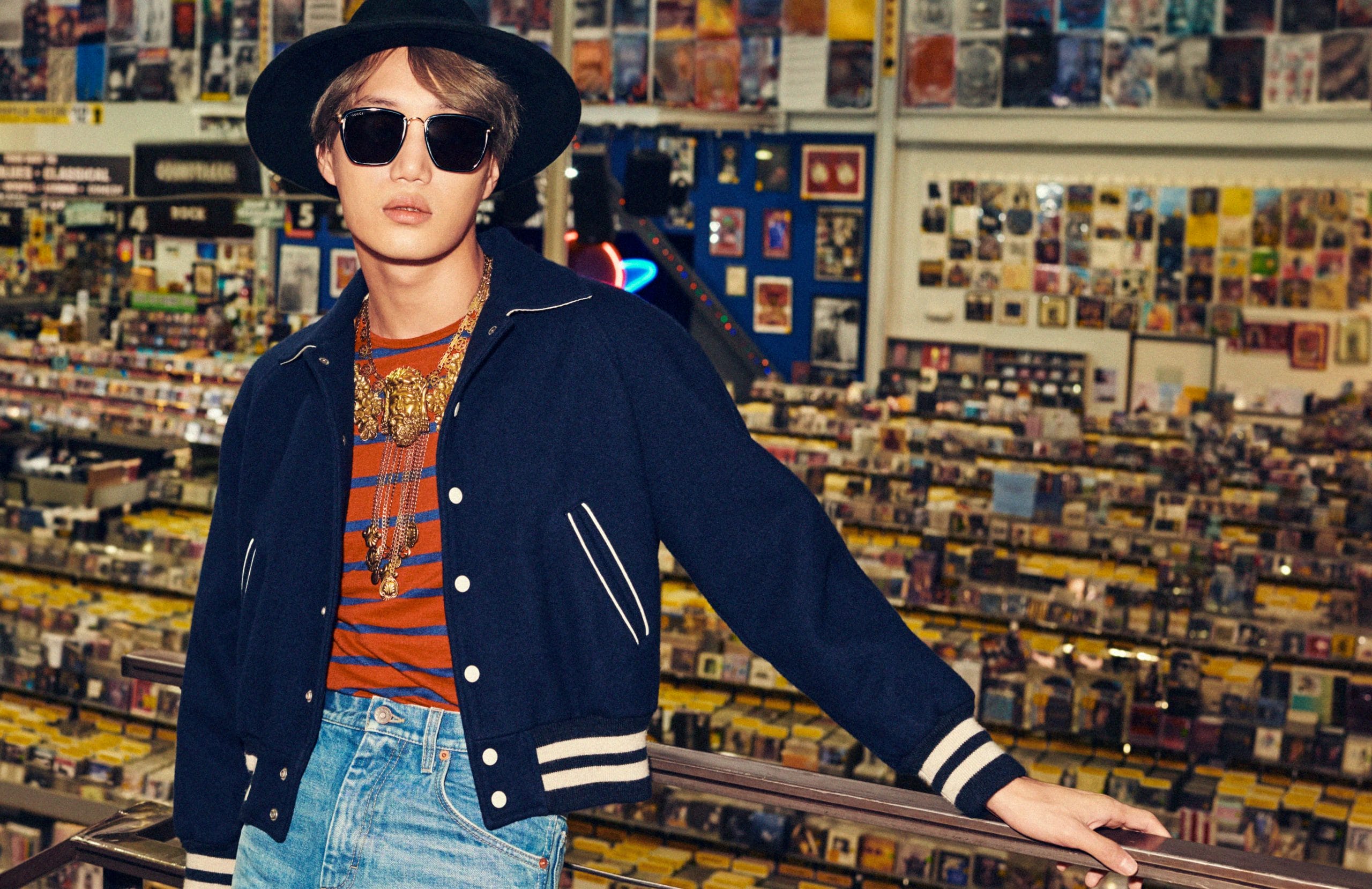 exo kai gucci glasses