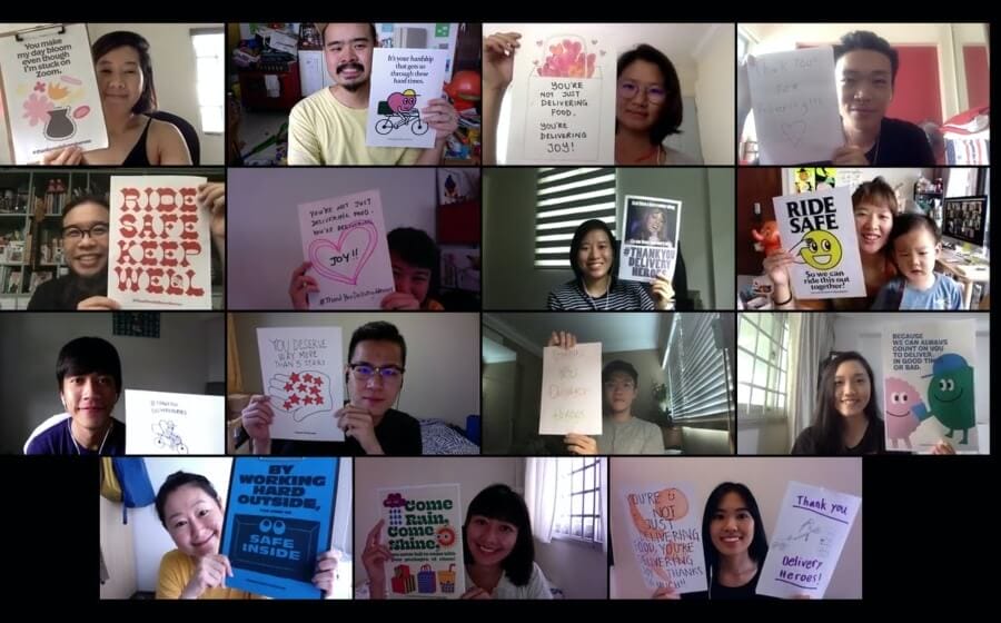 Meet the Creative Team Behind the #ThankYouDeliveryHeroes Posters Meet the Creative Team Behind the #ThankYouDeliveryHeroes Posters