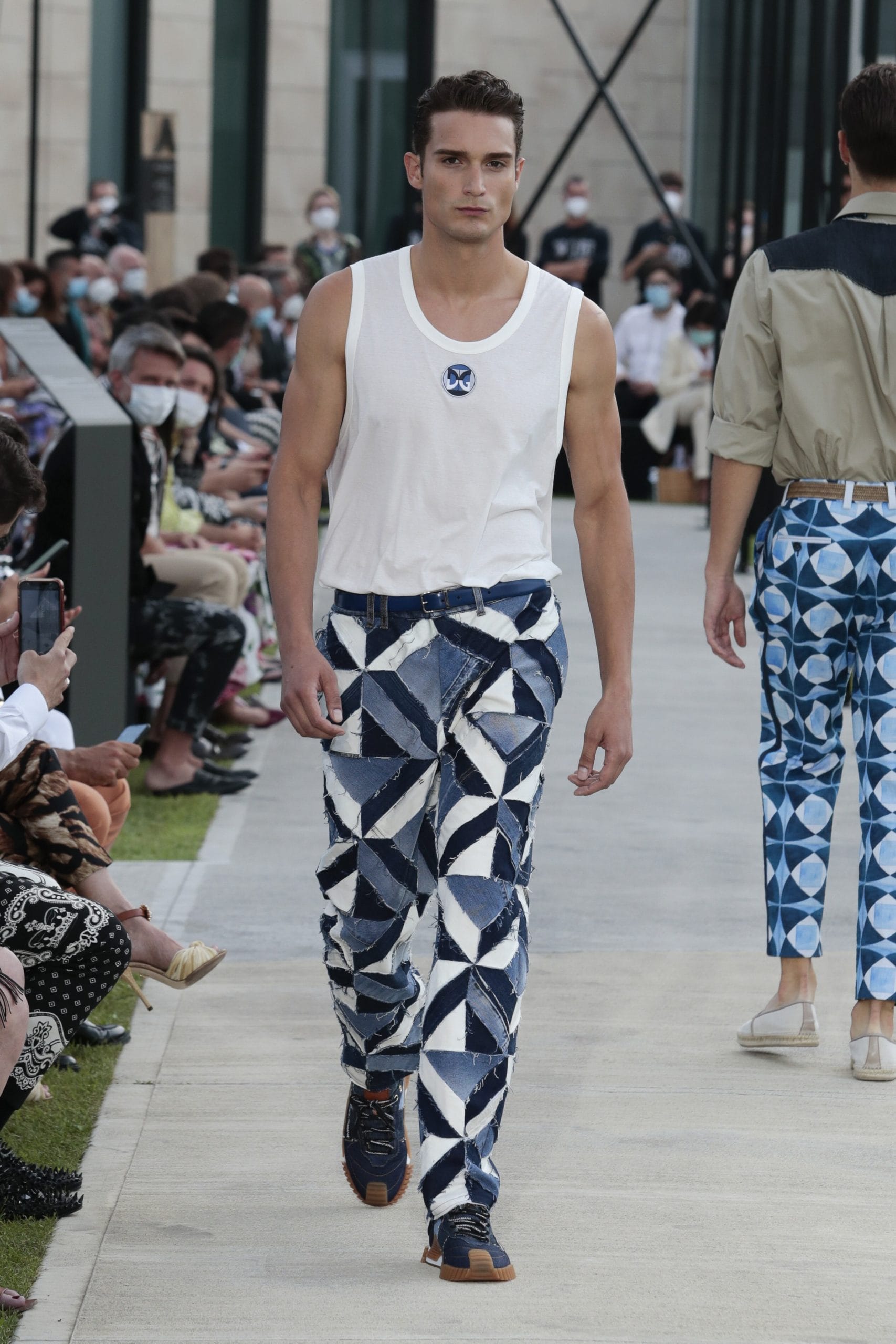 Dolce&Gabbana Spring 2021 Menswear Show was Big, Blue and