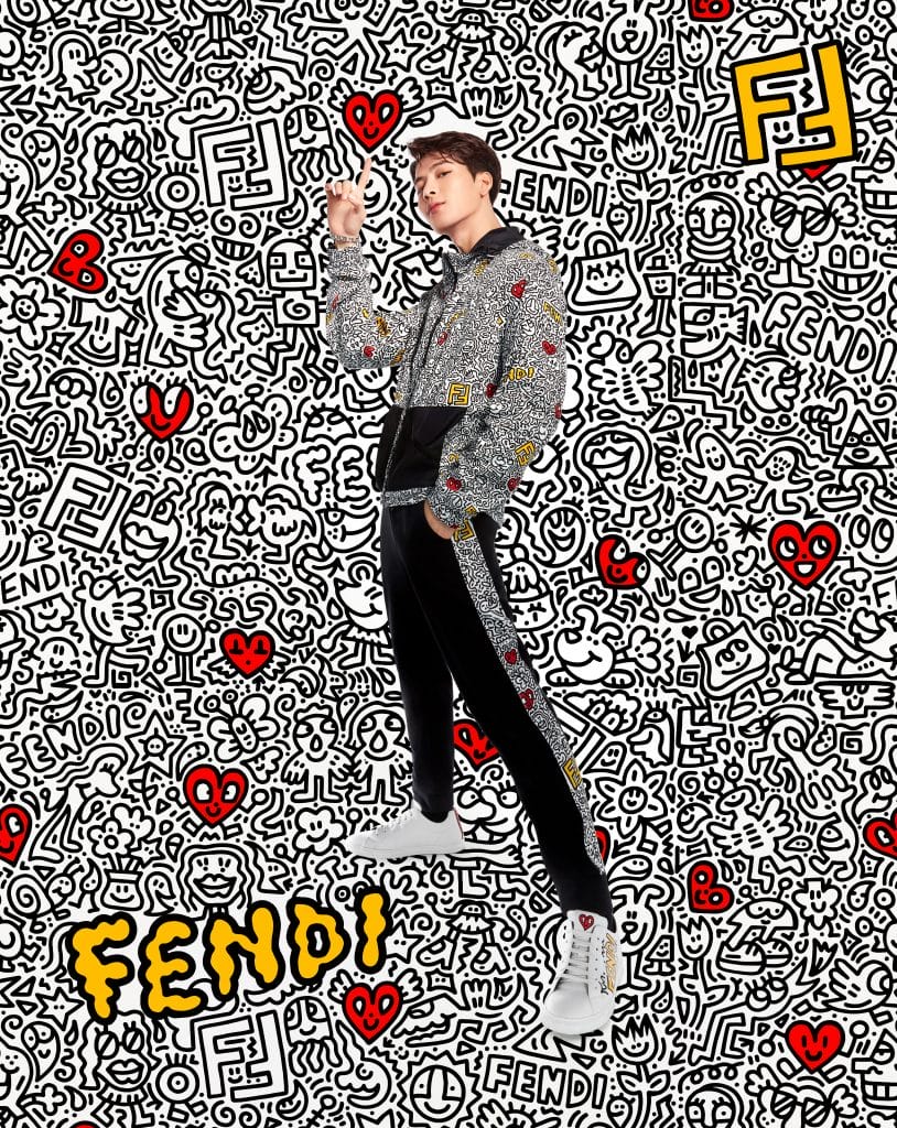 Fendi and Mr Doodle Capsule Collection