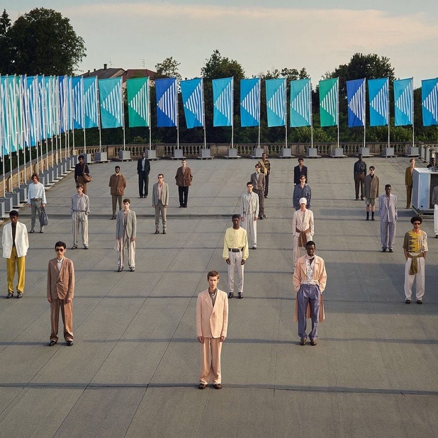 The Backyard And Beyond Of The Ermenegildo Zegna Spring 2021