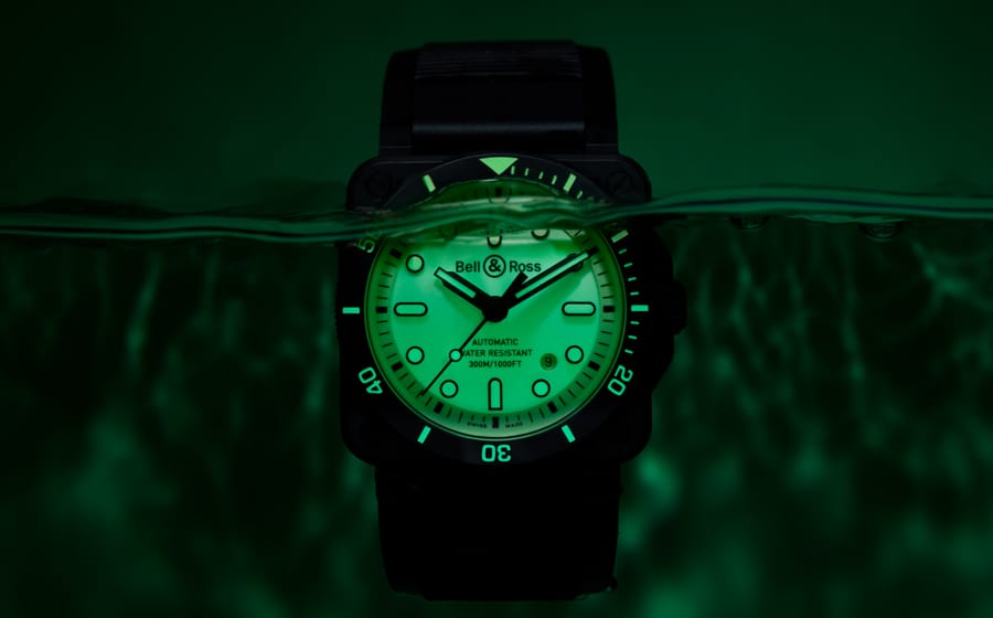 A Punch of Light with the Bell & Ross BR03-92 Diver Full Lum A Punch of Light with the Bell & Ross BR03-92 Diver Full Lum