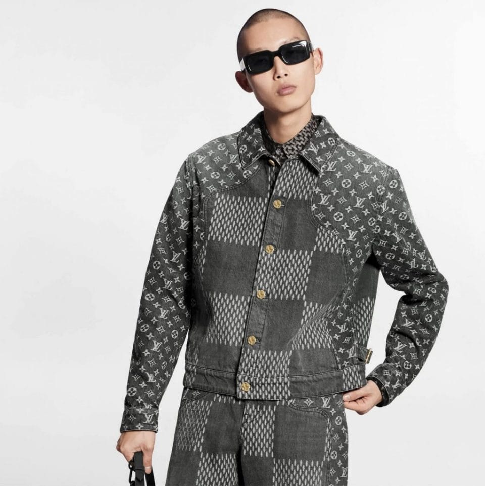 Louis Vuitton Louis Vuitton x NIGO Reversible Jacket Wool Polyamide