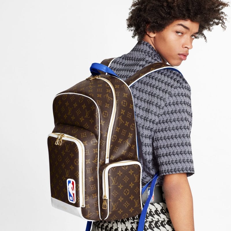 The Louis Vuitton x NBA collection Is a Big Basketballer Fit