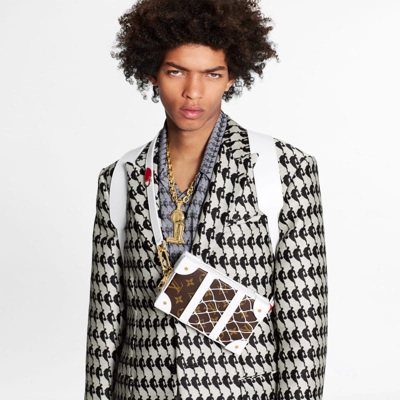 The Louis Vuitton x NBA collection is a Big Basketballer Fit