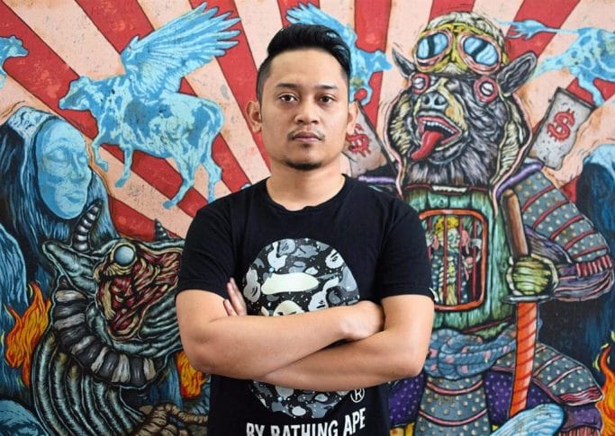 Malaysian Artist Shafiq Nordin Fights Imperialism Through his Canvas 