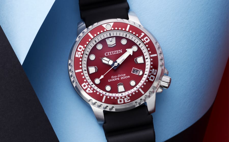 Winner of The Men’s Folio Blue Ribbon Watch Awards: The Citizen Promaster Marine Eco-Drive Diver 200m Winner of The Men’s Folio Blue Ribbon Watch Awards: The Citizen Promaster Marine Eco-Drive Diver 200m