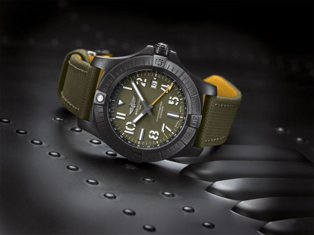 Discover the new Breitling Avenger Automatic GMT Night Mission Limited Edition Men s Folio