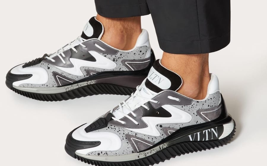 The Valentino Wade Sneakers Are a Shuffle to the ’80s The Valentino Wade Sneakers Are a Shuffle to the ’80s