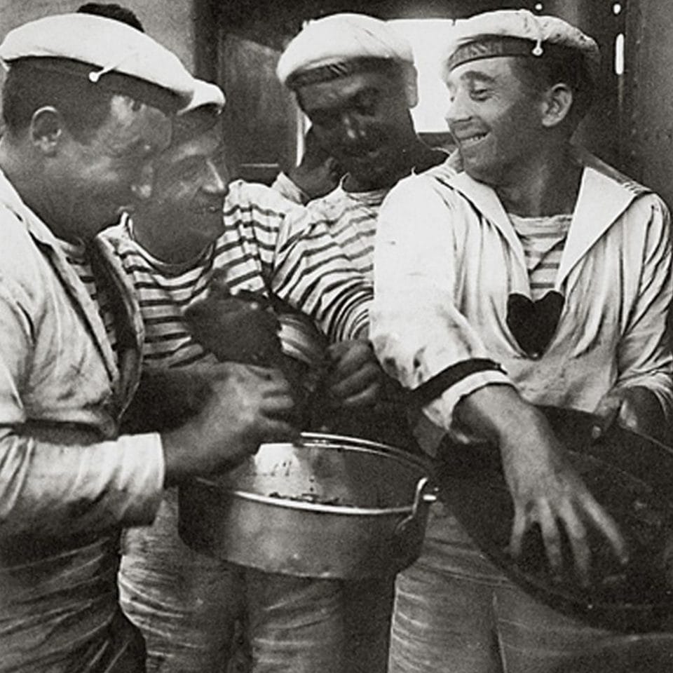 Gentlemen, This is the Abbreviated History of Nautical Stripes sailor