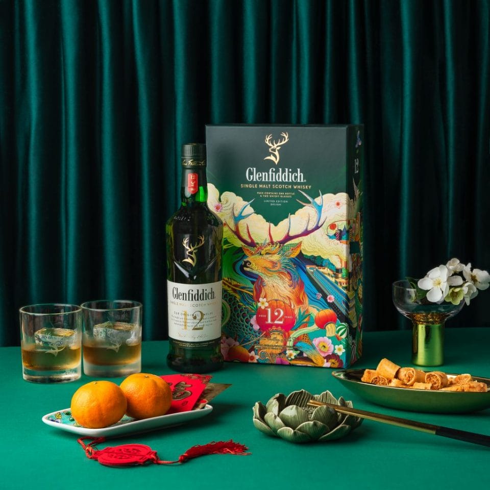 The Glenfiddich Lunar New Year Collection and Rlon Wang Celebrates the Great Homecoming Original Twelve