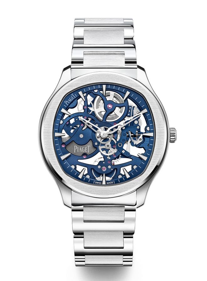 Piaget Polo Skeleton watch new stainless steel watches