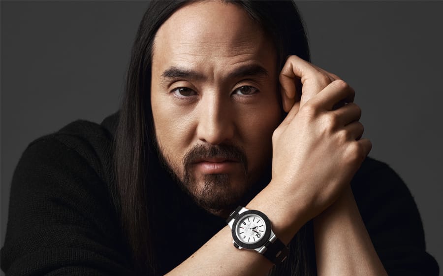 DJ Steve Aoki and Bvlgari Join Forces for The Aluminium DJ Steve Aoki and Bvlgari Join Forces for The Aluminium