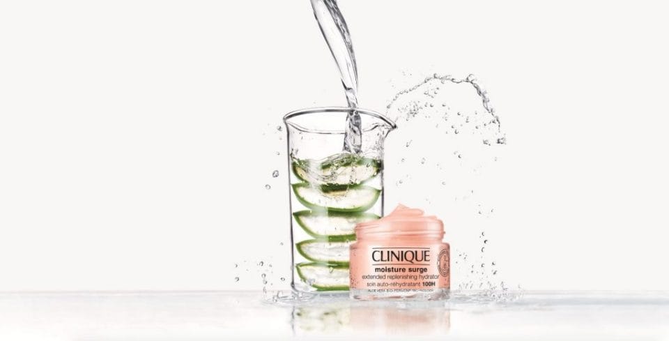 CLINIQUE MOISTURE SURGETM 100-HOUR AUTO-REPLENISHING HYDRATOR: may 2021 grooming launches