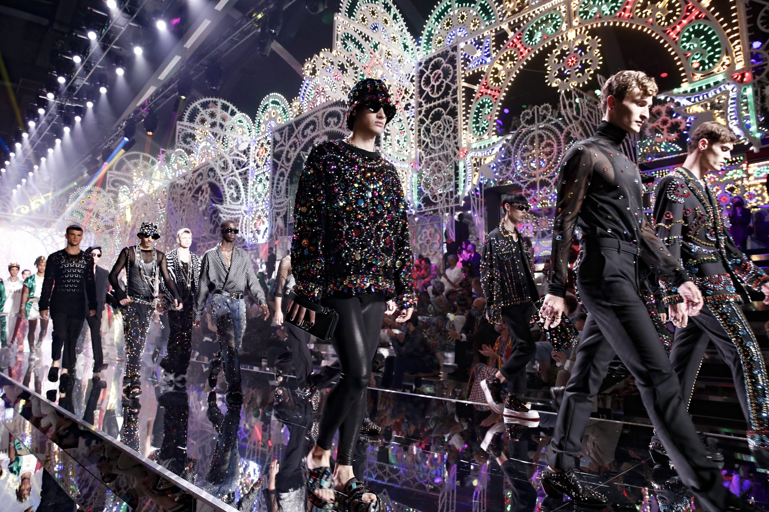 Dolce&Gabbana Spring Summer 2022 Crystallised the Noughties