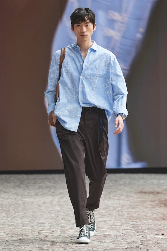 The Hermès Men Summer 2022 Show is All About Micro Trends 