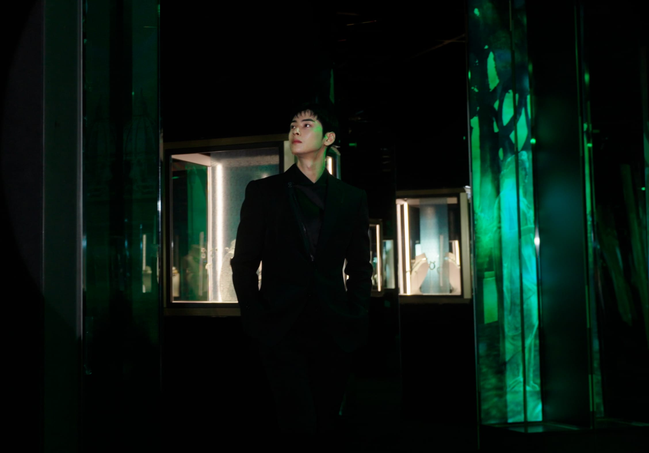 #ManCrushMonday — Meet Cha Eun Woo At the Bvlgari Colours Exhibition