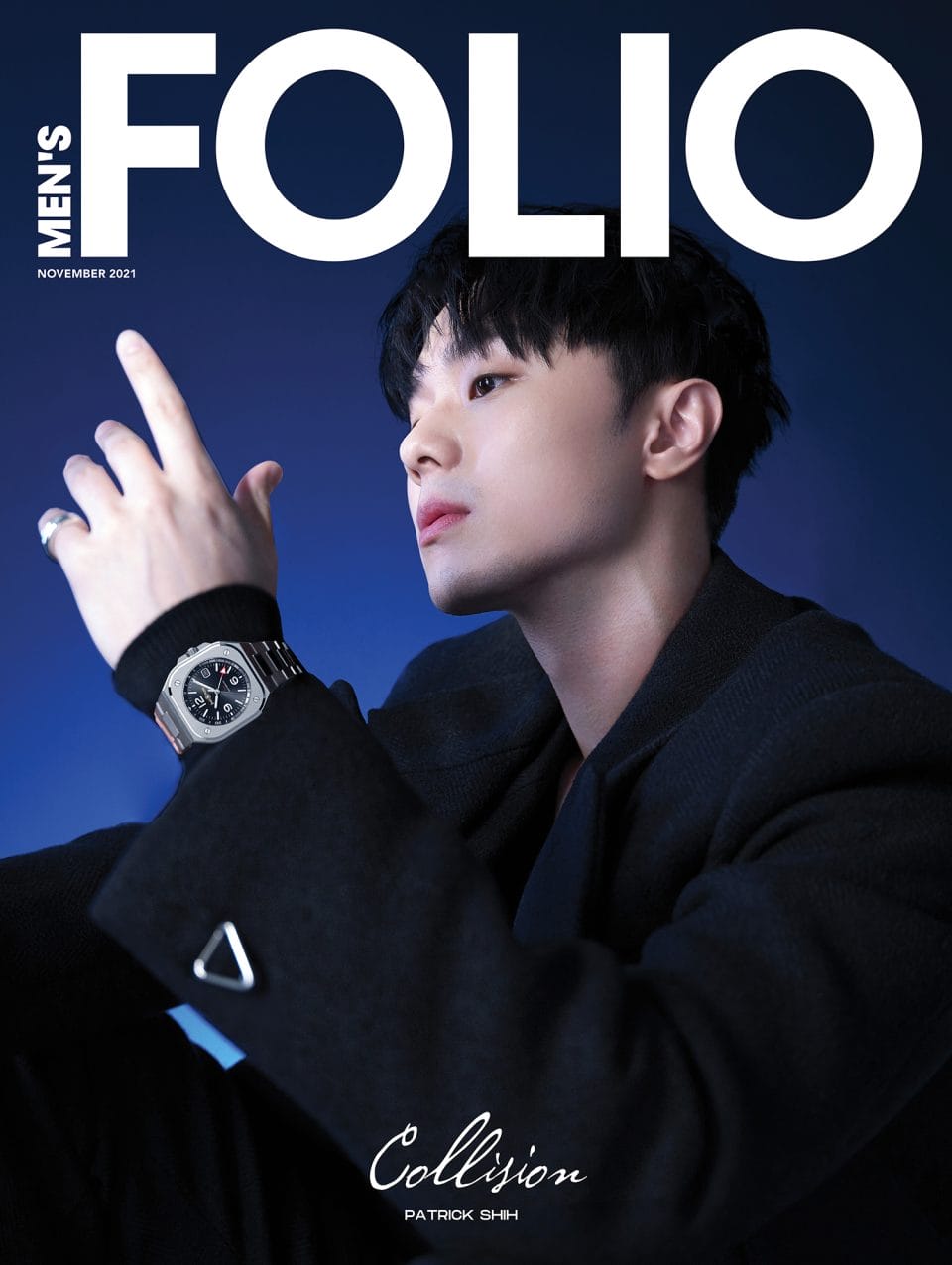Introducing Patrick Shih 施柏宇, Cover Star of Men’s Folio November 2021