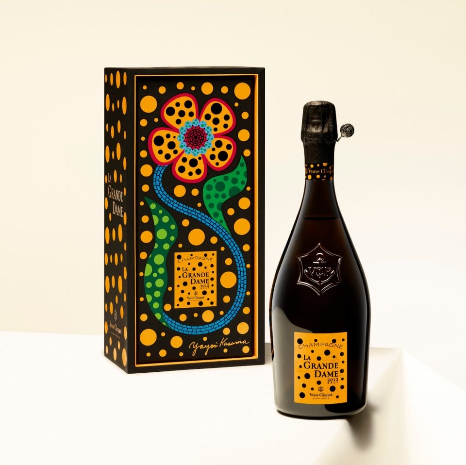 The Gift of Art and Bubbles: The Veuve Cliquot and Yayoi Kusama Collaboration 