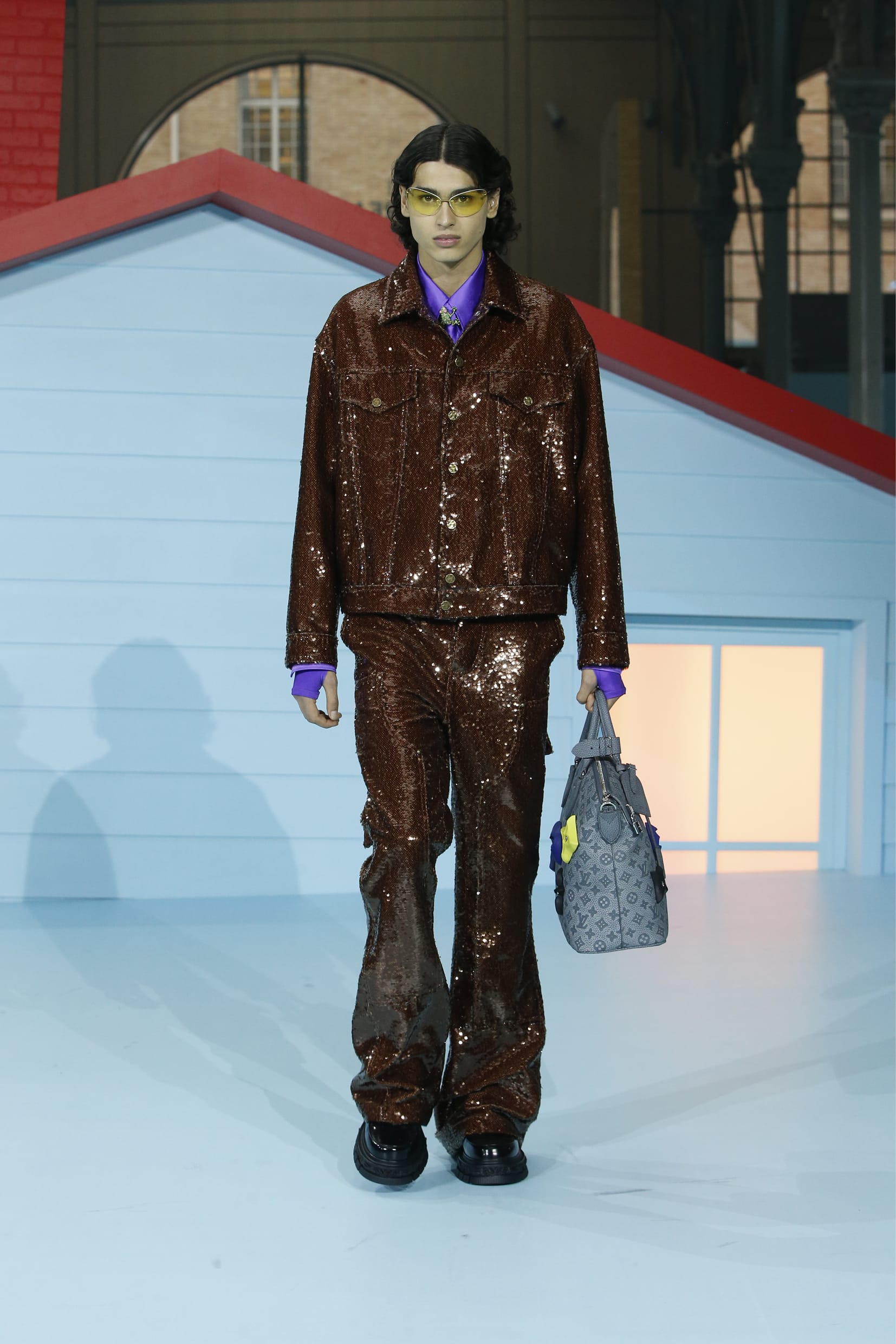 The Louis Vuitton Fall Winter 2022 Menswear Collection Cements