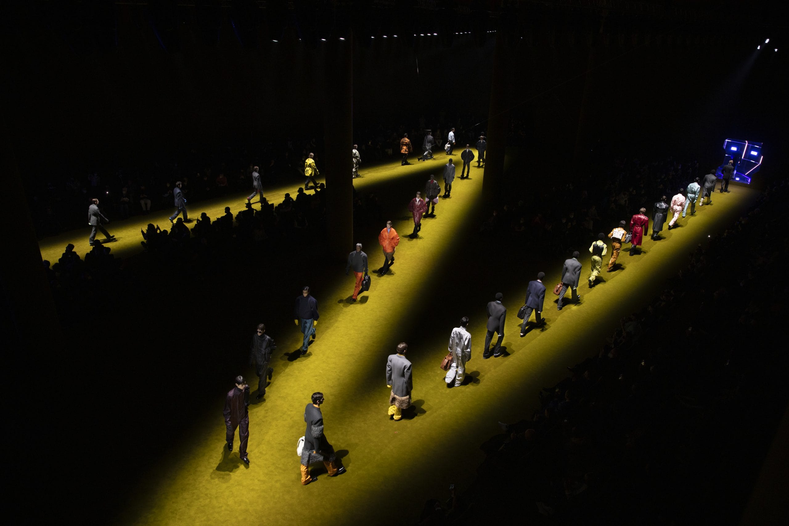 The Prada Fall Winter 2022 Menswear Show is About Intellectual Dressing With an Edge