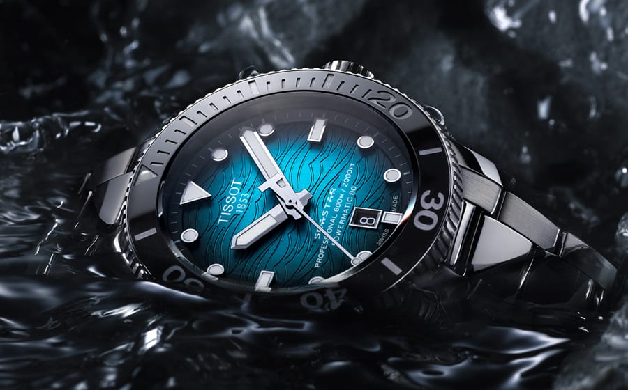 Make a Splash With the Tissot Seastar 2000 Professional Men s Folio