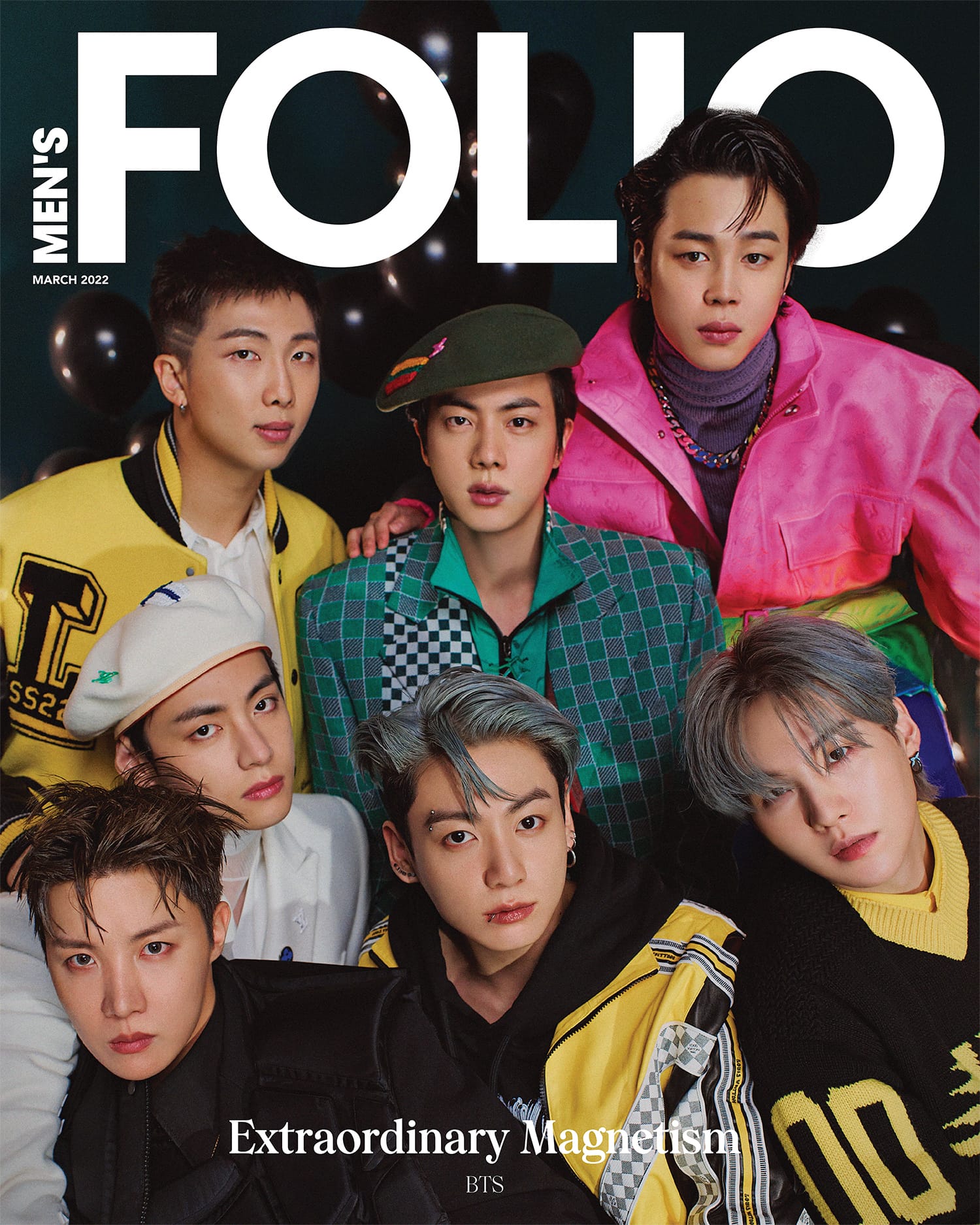The Boys of BTS Light Up Our March 2022 Issue - Men's Folio