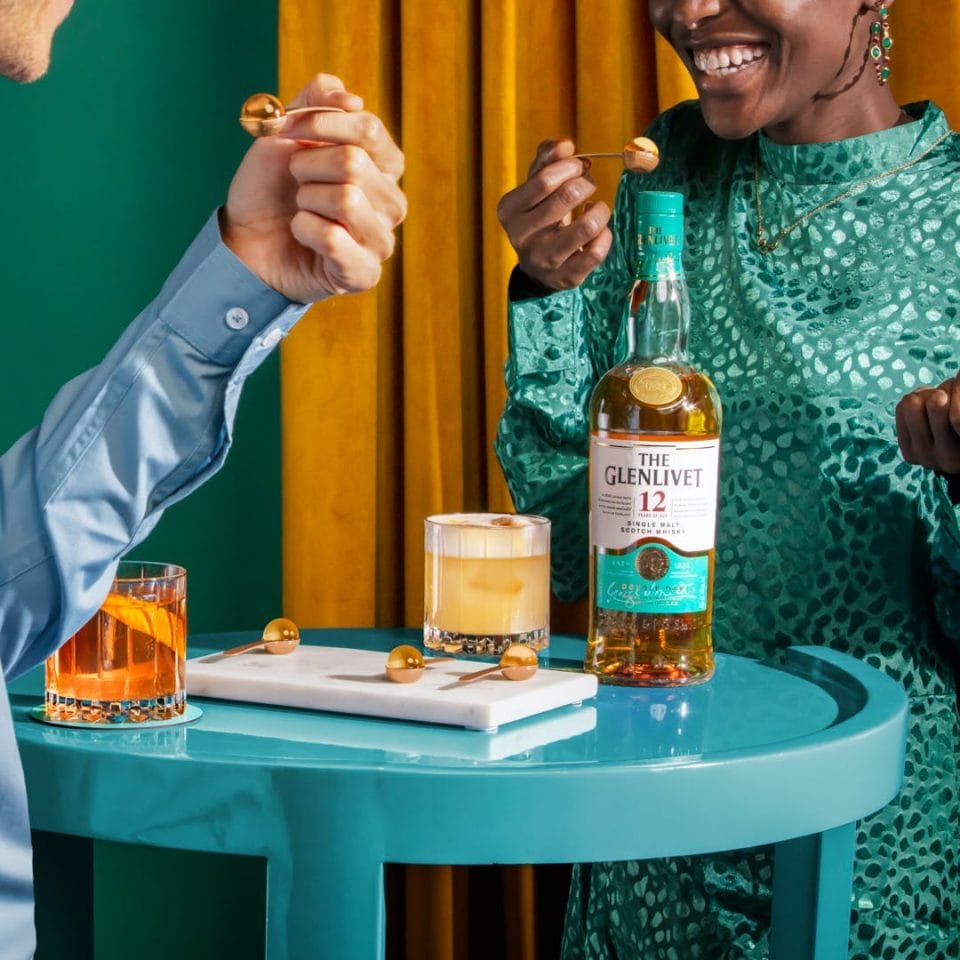 The Glenlivet Cocktail Capsule Collection Are Boozy Edible Pearls