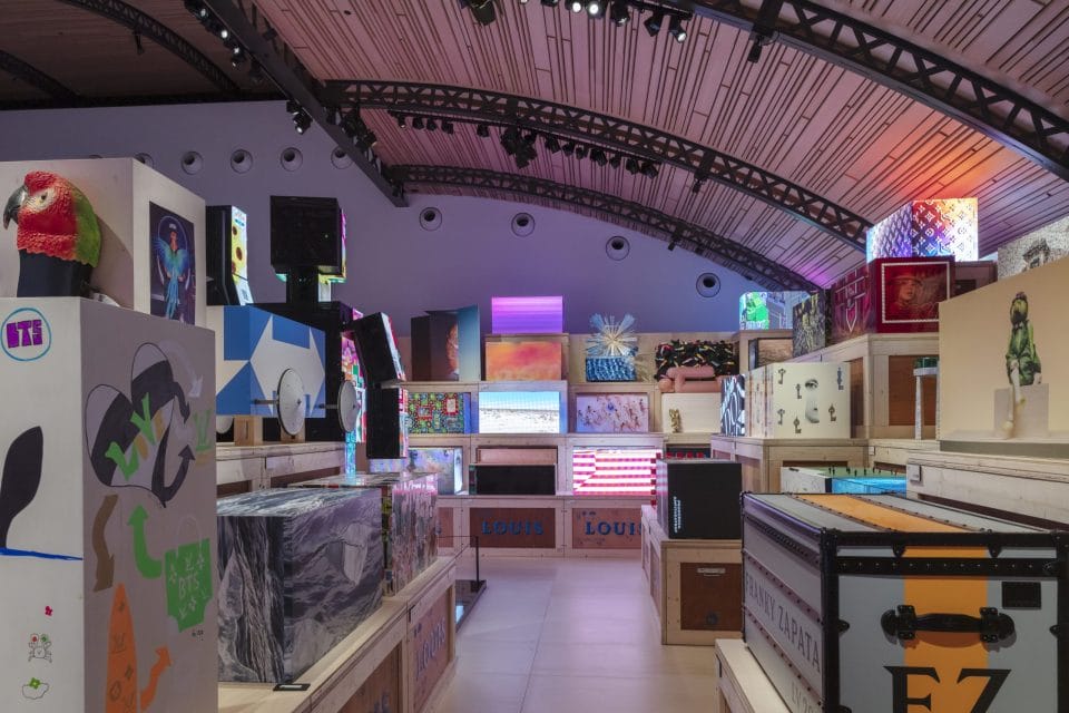 The Louis Vuitton 200 Trunks, 200 Visionaries Exhibition Is