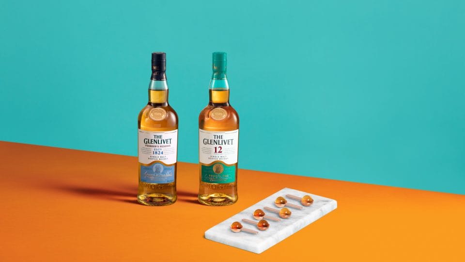 The Glenlivet Cocktail Capsule Collection Are Boozy Edible Pearls