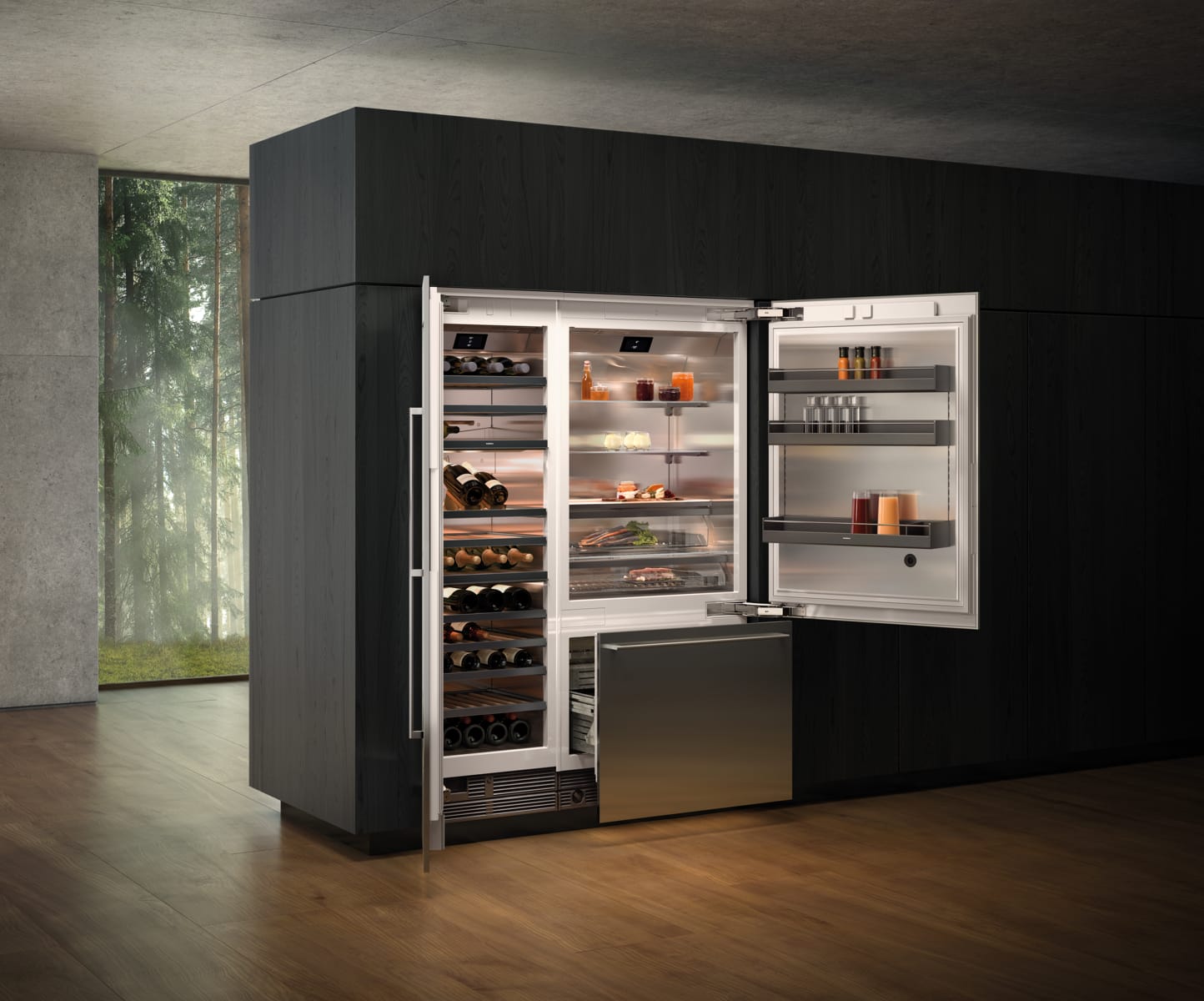 The Gaggenau Vario Cooling 400 Series Makes for Modern Living Men's Folio