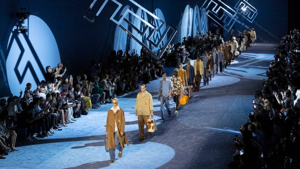 The Fendi Men Spring 2023 Show Was a Return To the Simple Life