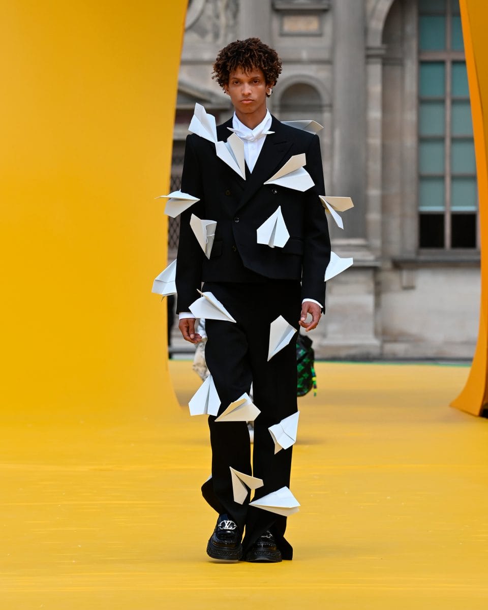 The Louis Vuitton Men's Spring Summer 2023 Show Uplifts by Upcycling -  Men's Folio