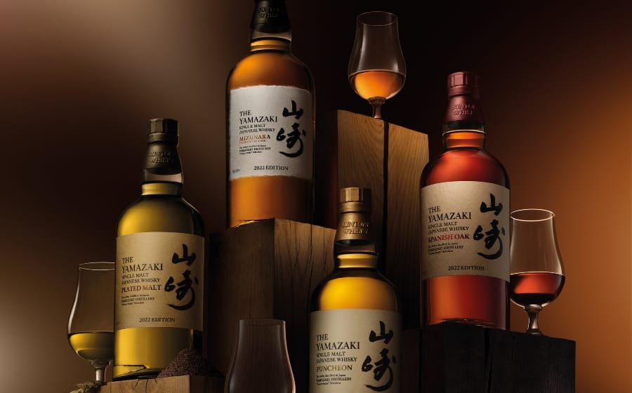 The Four Expressions of the 2022 Yamazaki Limited Edition The Four Expressions of the 2022 Yamazaki Limited Edition