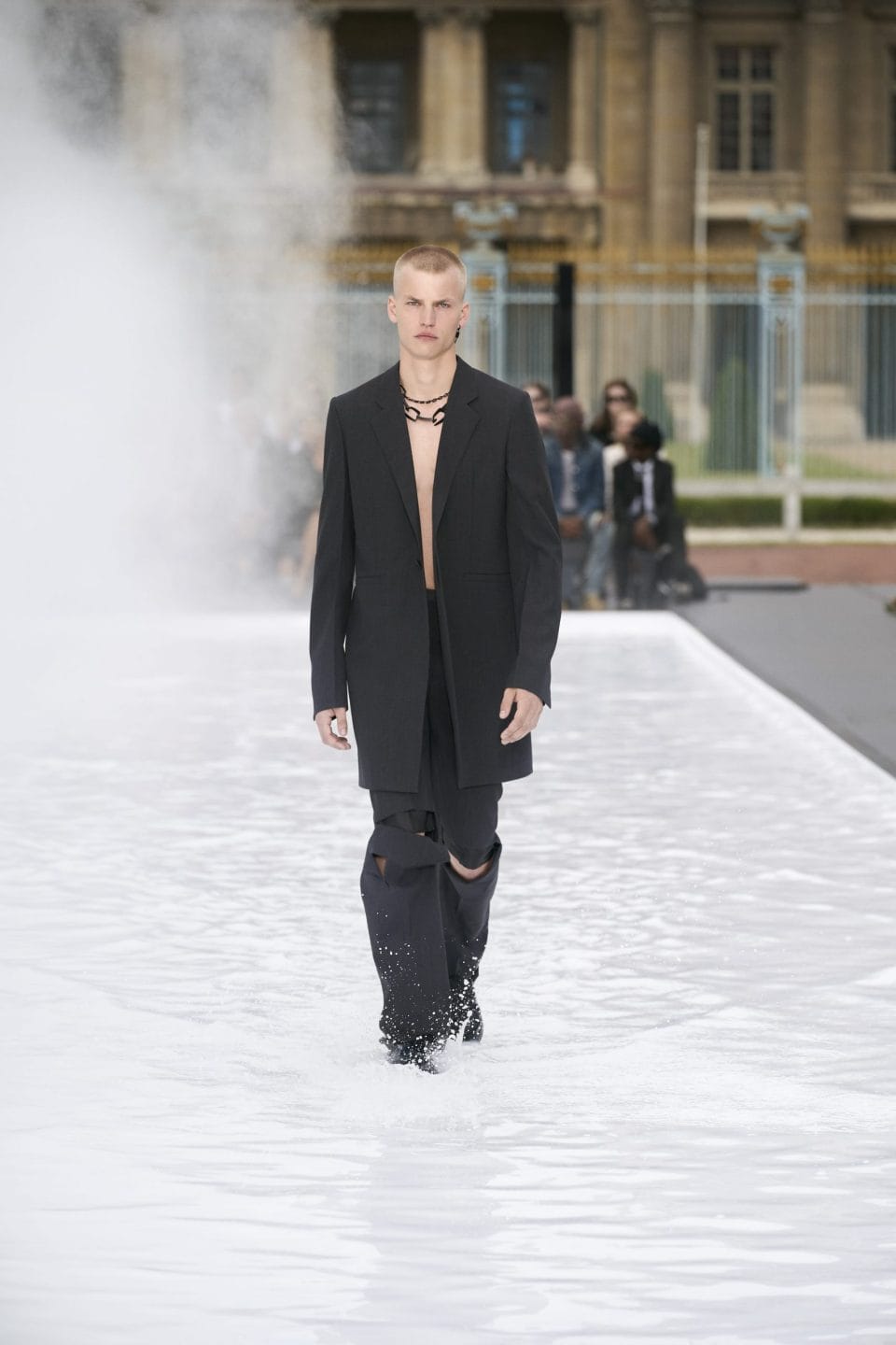 The Givenchy Men's SS23 Show Was About Survivalist Dressing
