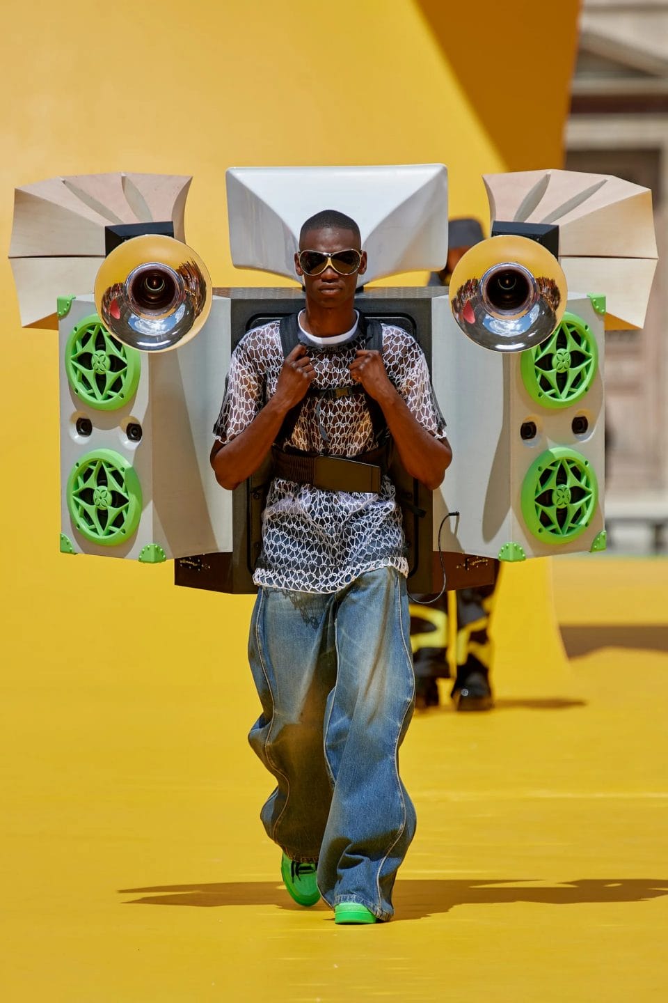 The Louis Vuitton Men's Spring Summer 2023 Show Uplifts by Upcycling -  Men's Folio